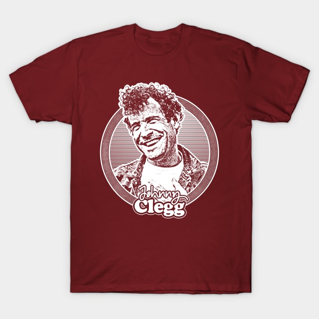 Johnny Clegg // Retro Fan Art Design T-Shirt T-Shirt by DankFutura